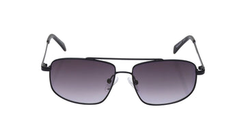 Smoke Rectangle Rimmed Sunglasses From Fastrack
