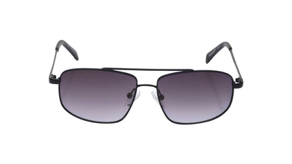 Smoke Rectangle Rimmed Sunglasses From Fastrack