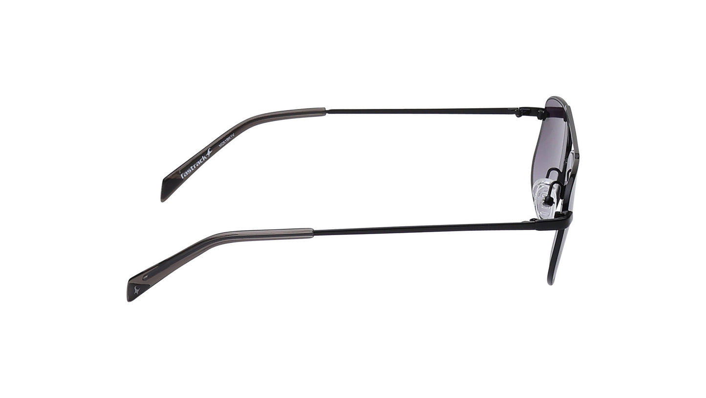Smoke Rectangle Rimmed Sunglasses From Fastrack