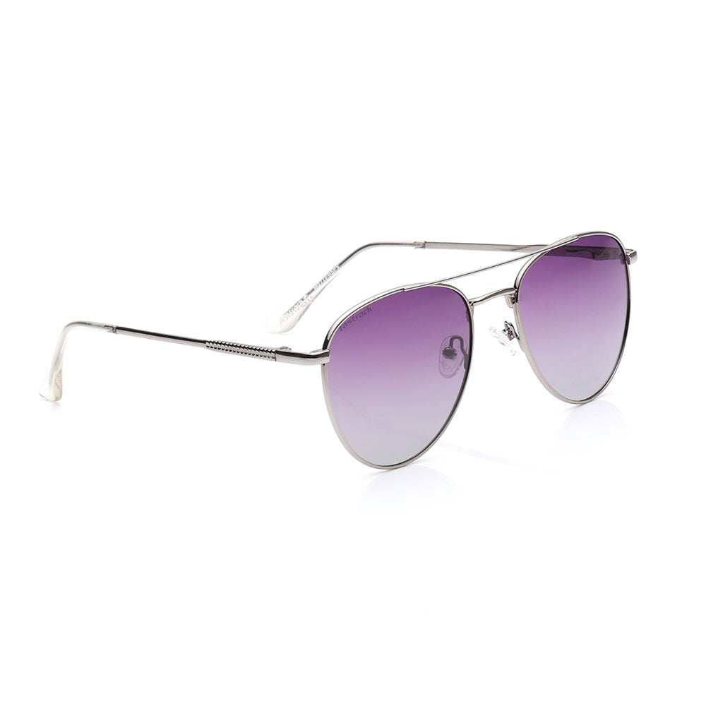 Fastrack Purple Aviator Sunglasses for Men
