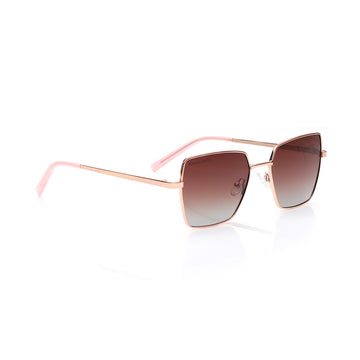 Fastrack Brown Wayfarer Sunglasses for Women