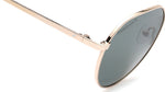 Fastrack Green Round  Sunglasses for Unisex