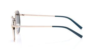 Fastrack Green Round  Sunglasses for Unisex