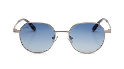 Blue Geometry Rimmed Sunglasses From Fastrack
