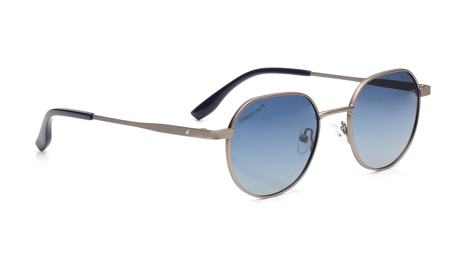 Blue Geometry Rimmed Sunglasses From Fastrack