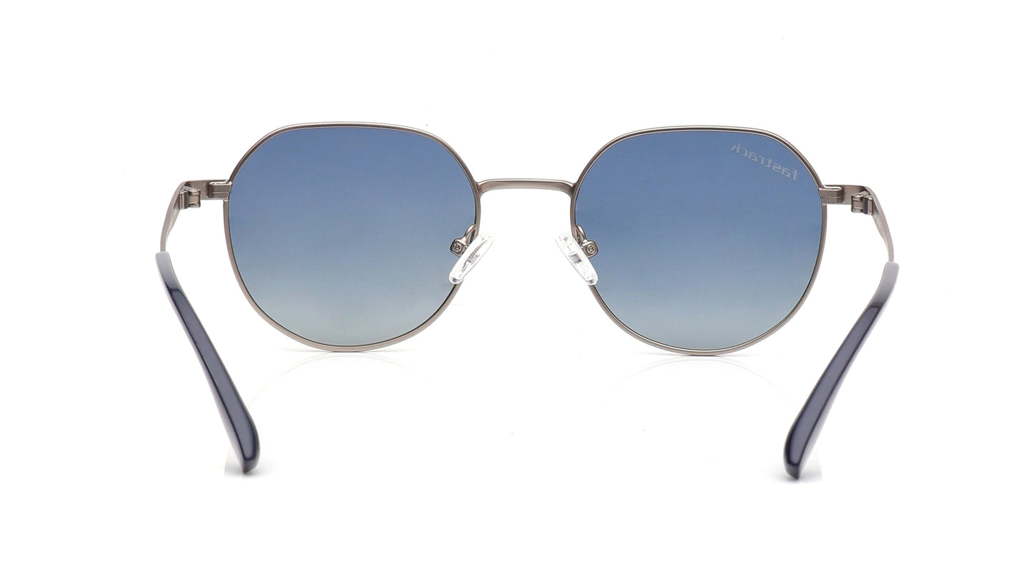Blue Geometry Rimmed Sunglasses From Fastrack