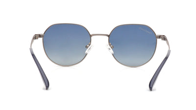 Blue Geometry Rimmed Sunglasses From Fastrack