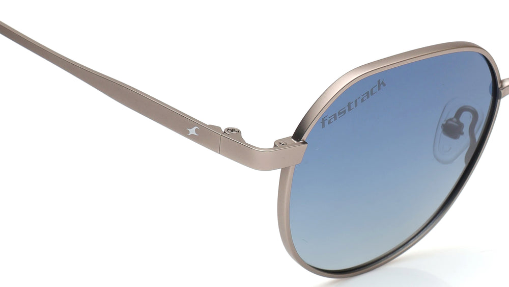 Blue Geometry Rimmed Sunglasses From Fastrack