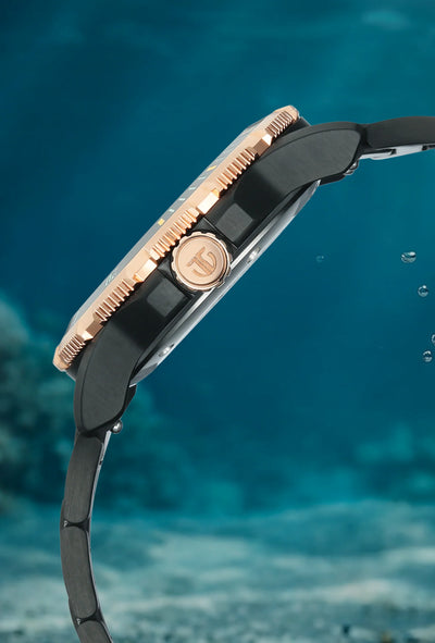 Titan Zero Hour Diver's Green Dial Watch