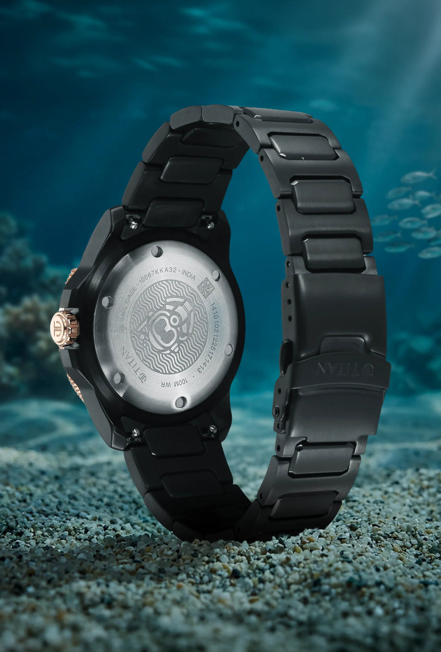 Titan Zero Hour Diver's Green Dial Watch