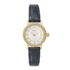Titan Nebula Vintage 18k Gold Analog Leather Strap Watch for Men