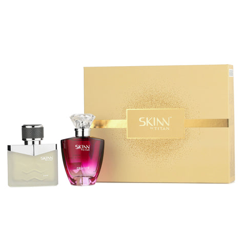 Skinn by Titan Gift Set for Men & Women