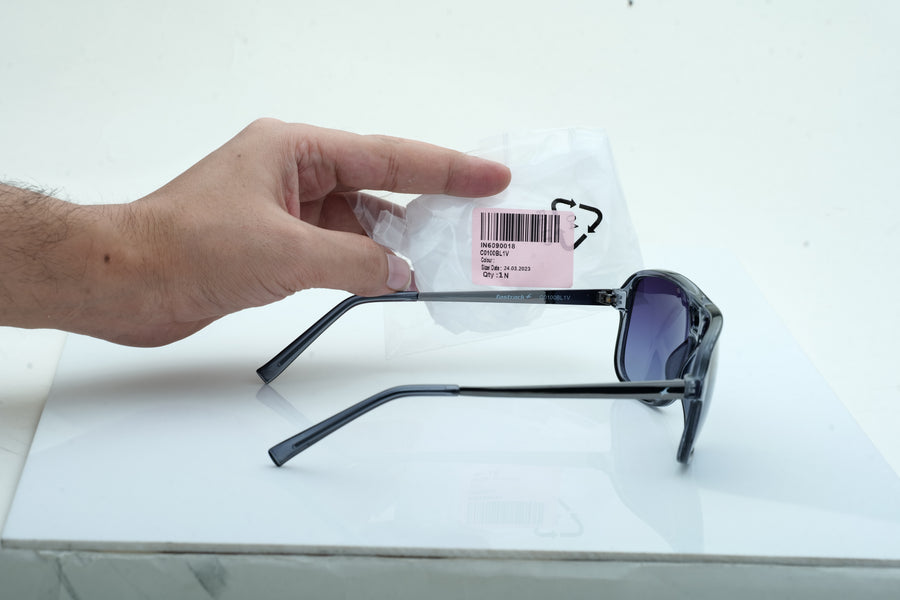 Blue Square Rimmed Sunglasses From Fastrack