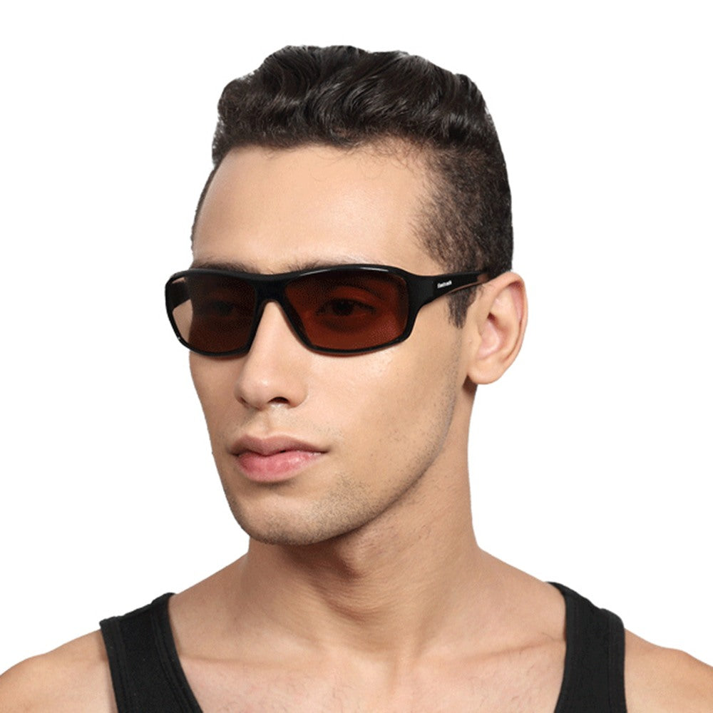 Black Sporty Men Sunglasses