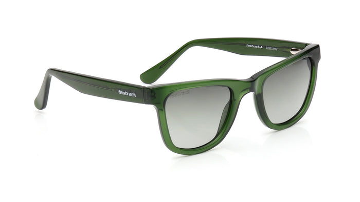 Fastrack Green Wayfarer Sunglasses for Men