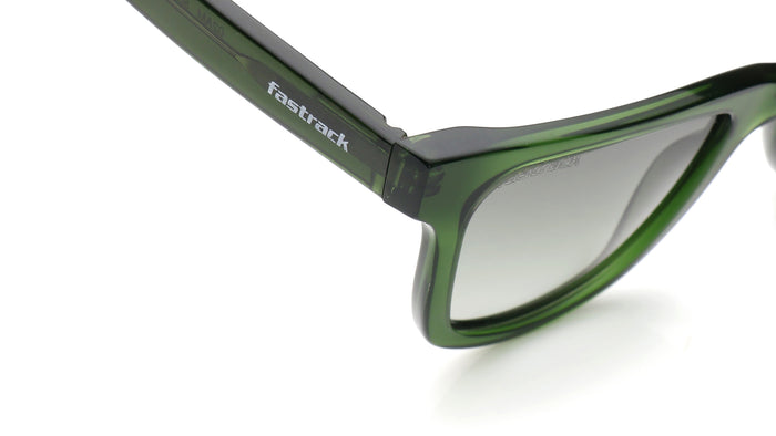 Fastrack Green Wayfarer Sunglasses for Men