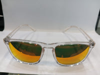 Fastrack Orange Wayfarer Sunglasses for Men  P407OR7