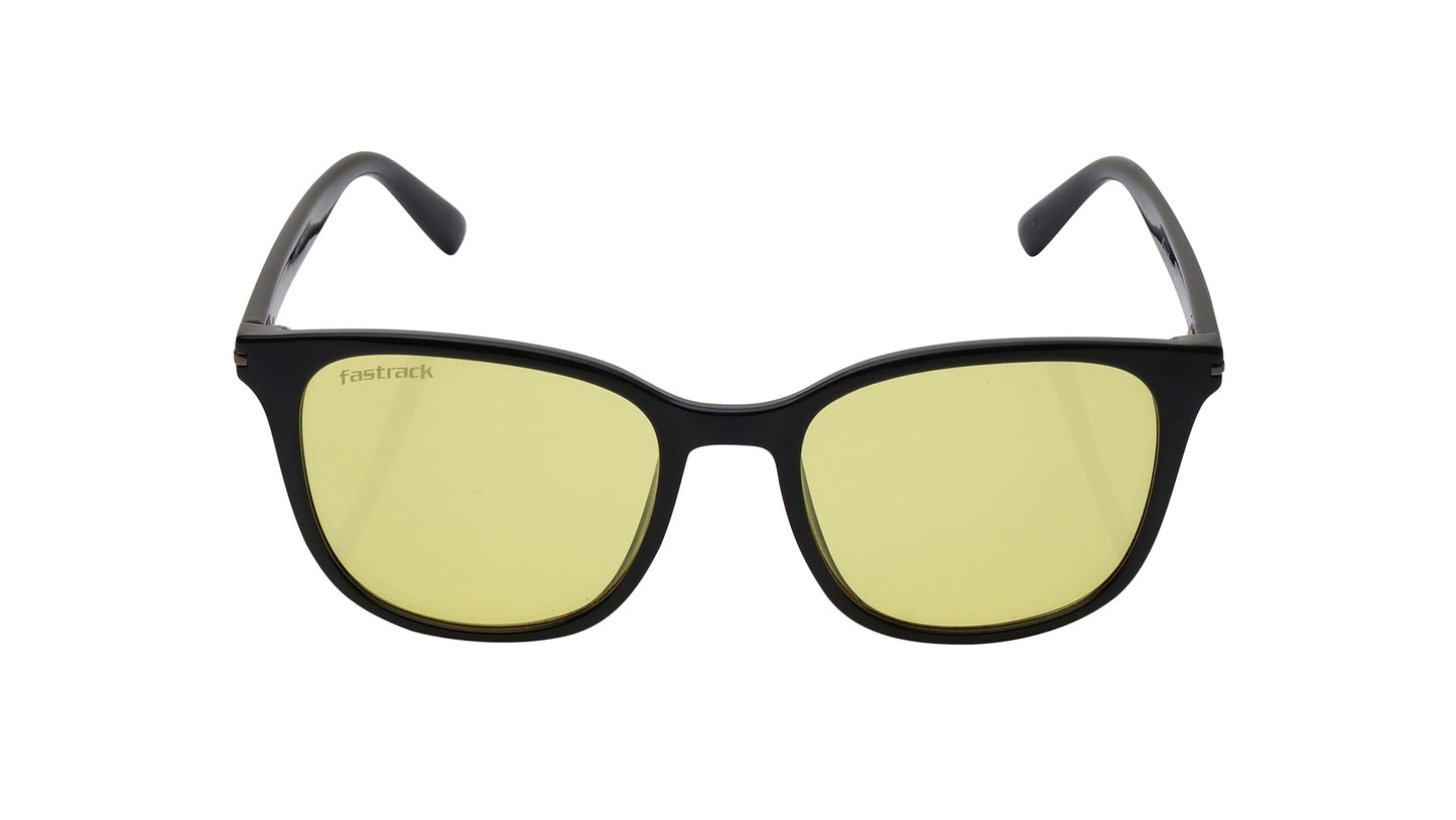 Fastrack Yellow Wayfarer Sunglasses for Men