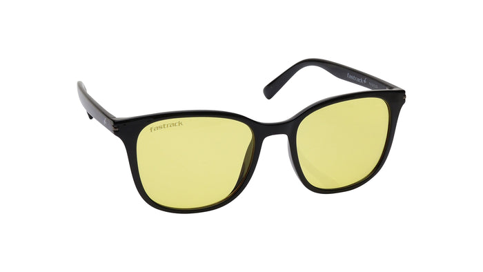 Fastrack Yellow Wayfarer Sunglasses for Men