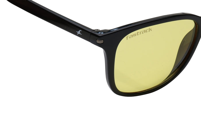 Fastrack Yellow Wayfarer Sunglasses for Men