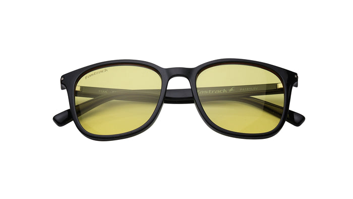 Fastrack Yellow Wayfarer Sunglasses for Men