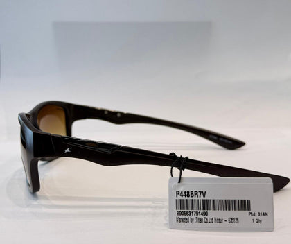Brown Square Rimmed Sunglasses From Fastrack (P448BR7)
