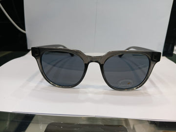 Grey Round Unisex Sunglasses P467BK3V