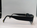 Black Rectangle Unisex Sunglasses P478GY1PV