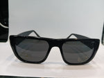 Black Geometry Unisex Sunglasses P479GY1PV