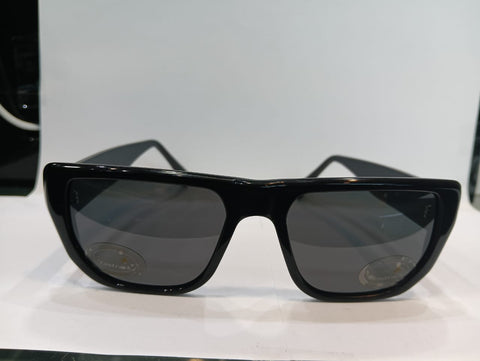 Black Geometry Unisex Sunglasses P479GY1PV