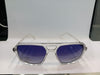 Clear Crystal  Wayfarer Men Sunglasses P486BK2PV