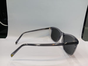 Crystal Grey Wayfarer Men Sunglasses P490BK1PV