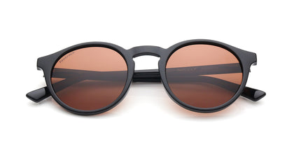 Fastrack Brown Round Sunglasses for Unisex