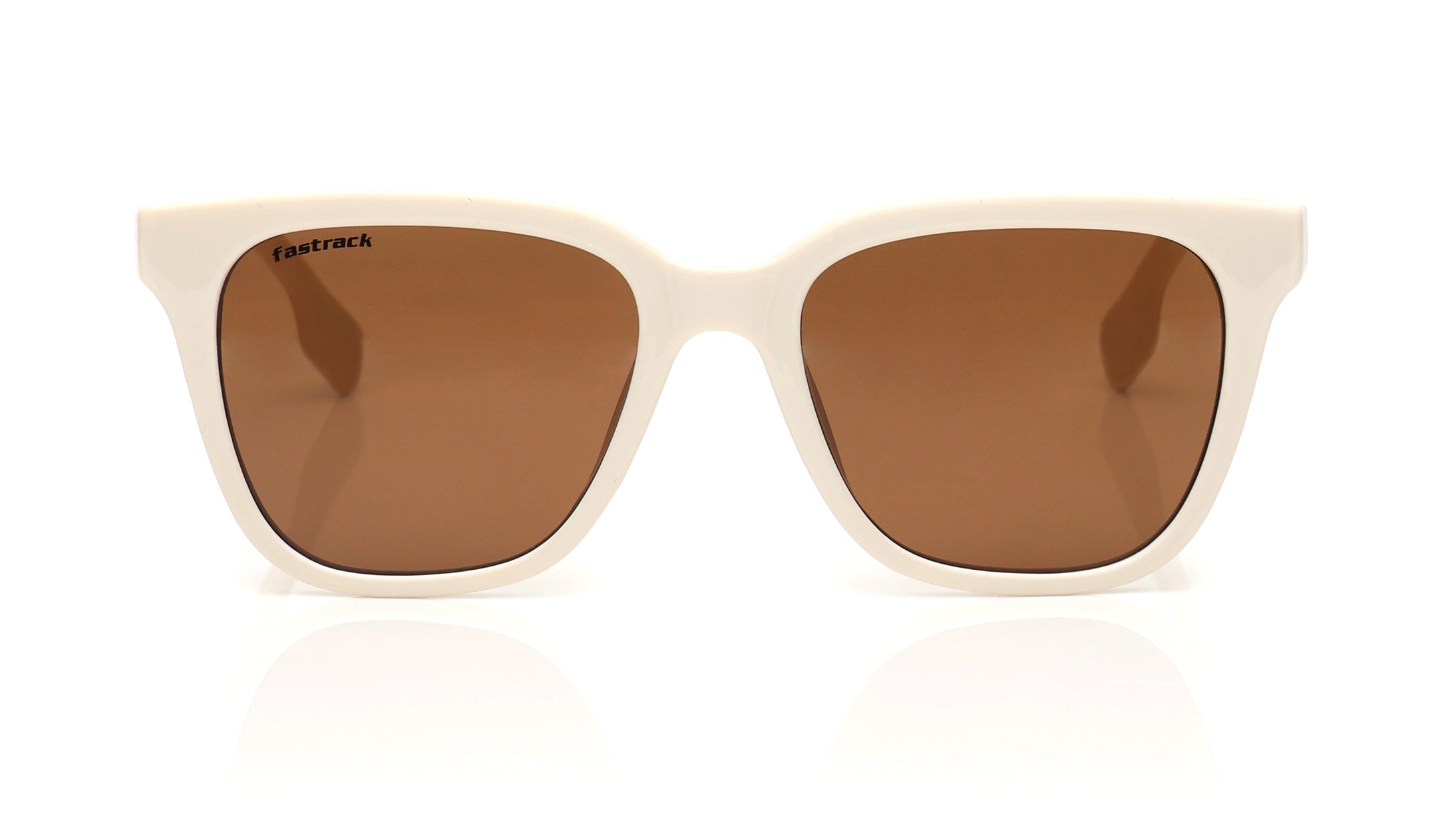 Fastrack Brown Wayfarer Sunglasses for Women