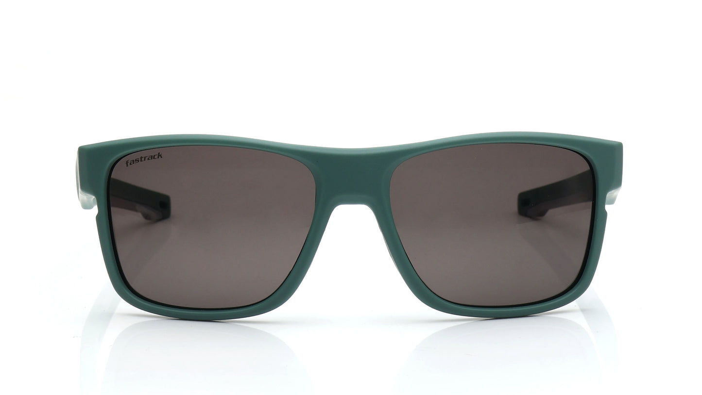Smoke Square Rimmed Sunglasses From Fastrack