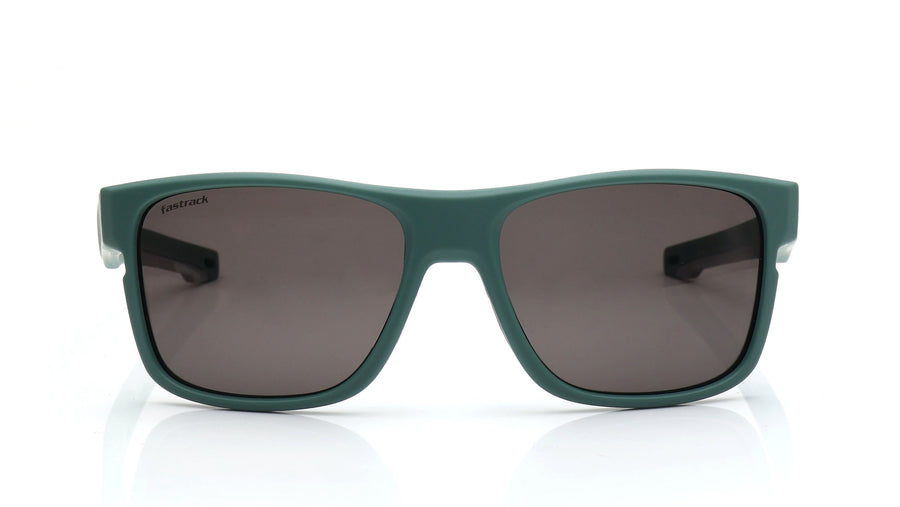 Smoke Square Rimmed Sunglasses From Fastrack