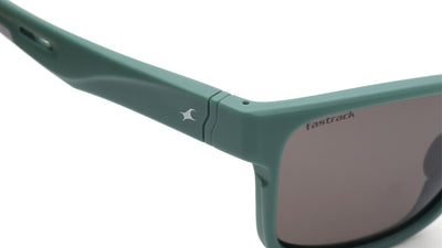 Smoke Square Rimmed Sunglasses From Fastrack