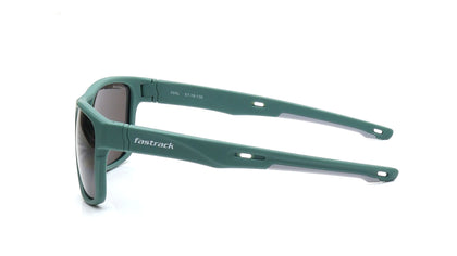 Smoke Square Rimmed Sunglasses From Fastrack