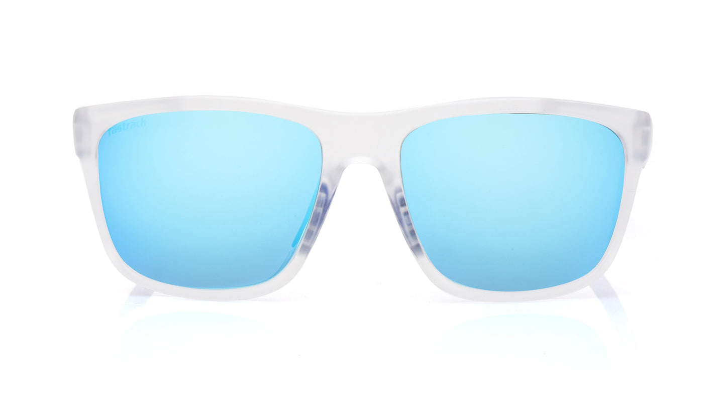 Smoke Square Rimmed Sunglasses From Fastrack
