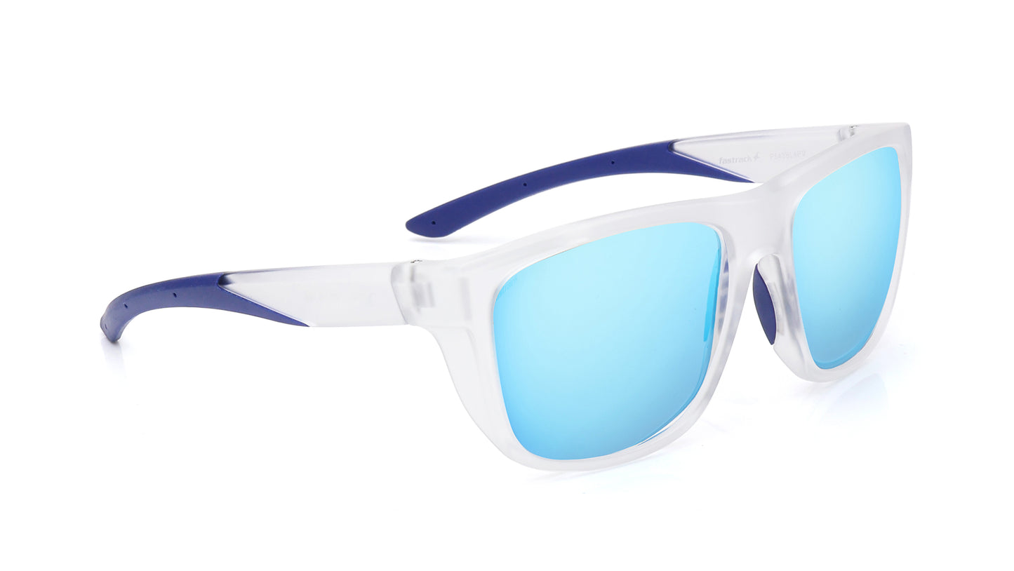 Smoke Square Rimmed Sunglasses From Fastrack