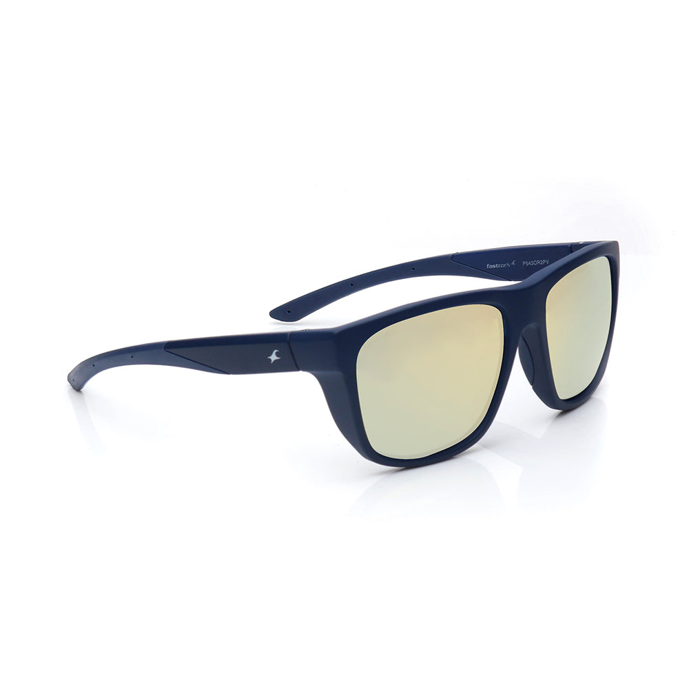 Fastrack Orange Wayfarer Sunglasses for Men