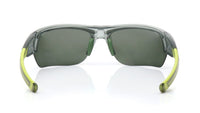 Green Square Half Rim Sunglasses From Fastrack