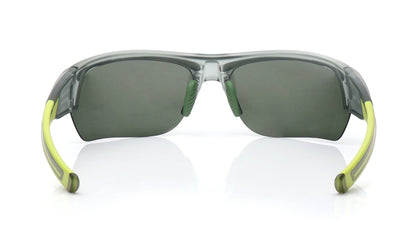 Green Square Half Rim Sunglasses From Fastrack