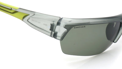 Green Square Half Rim Sunglasses From Fastrack