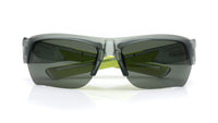 Green Square Half Rim Sunglasses From Fastrack
