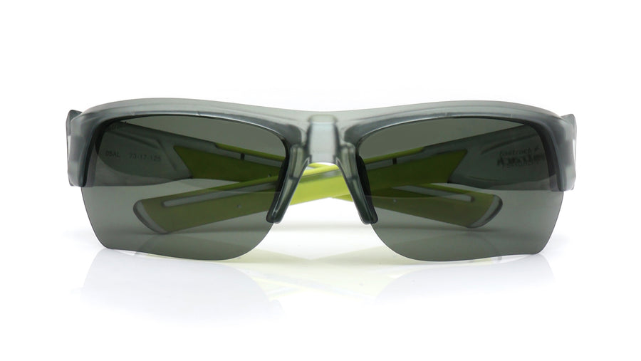 Green Square Half Rim Sunglasses From Fastrack