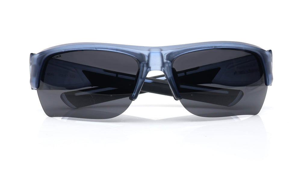 Smoke Square Half Rim Sunglasses From Fastrack