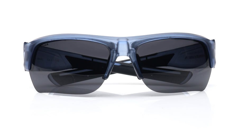 Smoke Square Half Rim Sunglasses From Fastrack