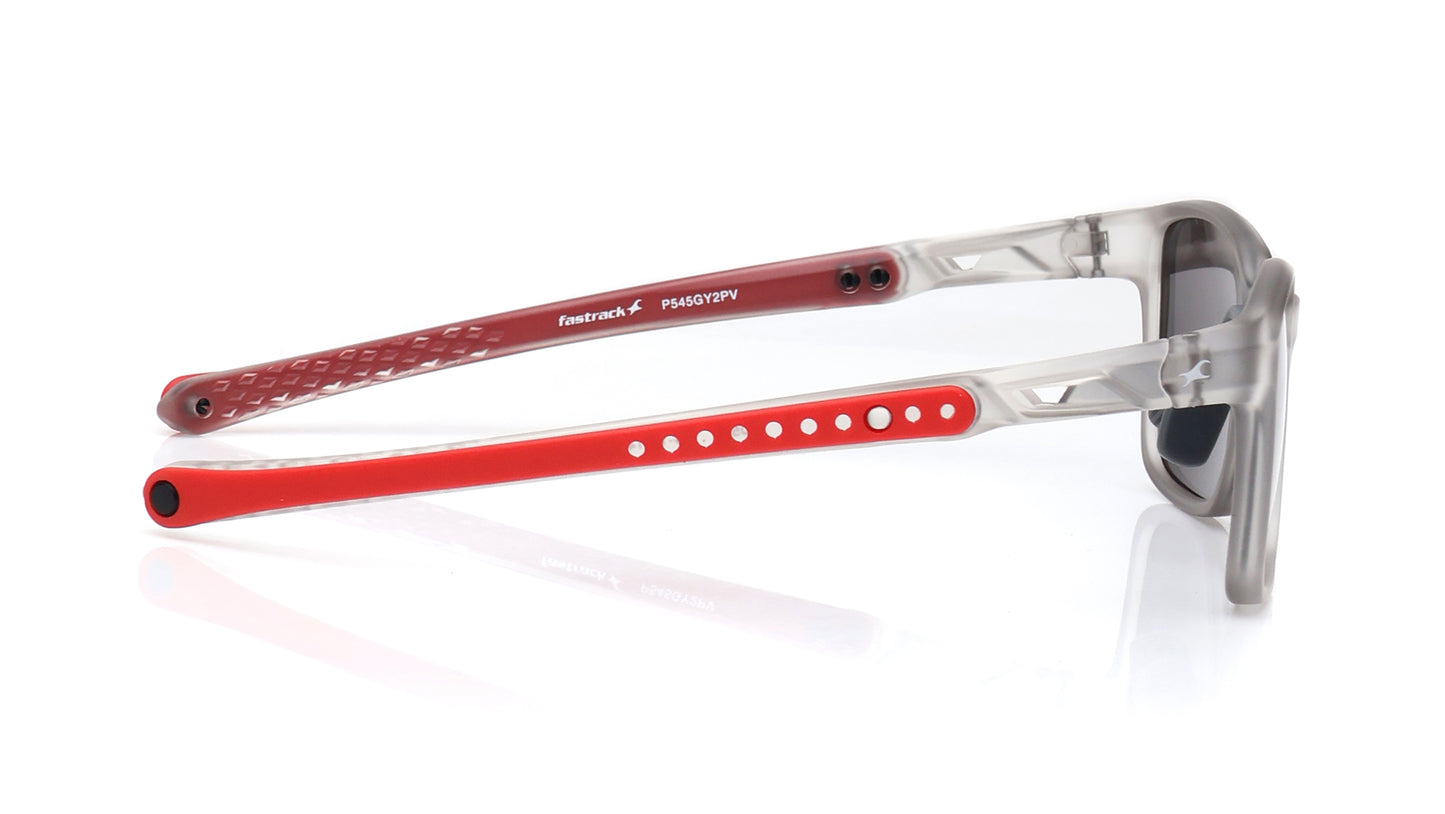 Smoke Square Rimmed Sunglasses From Fastrack