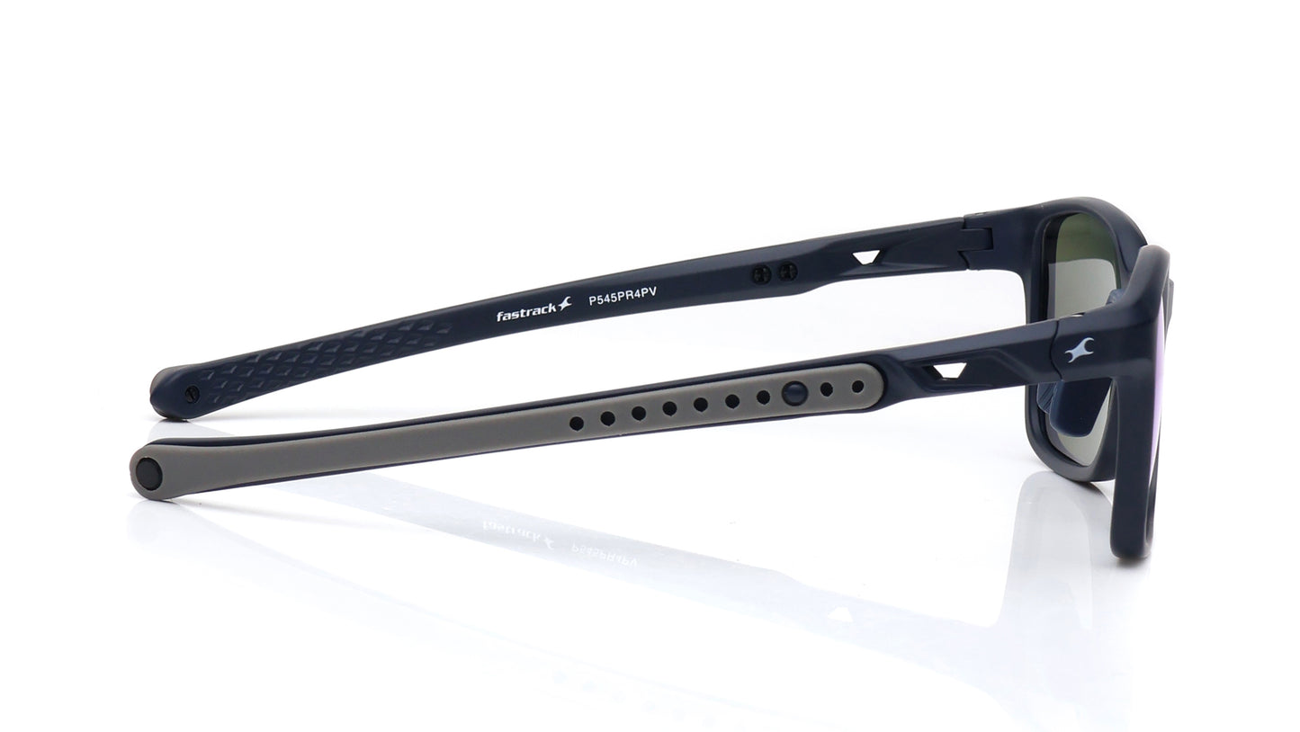 Smoke Square Rimmed Sunglasses From Fastrack